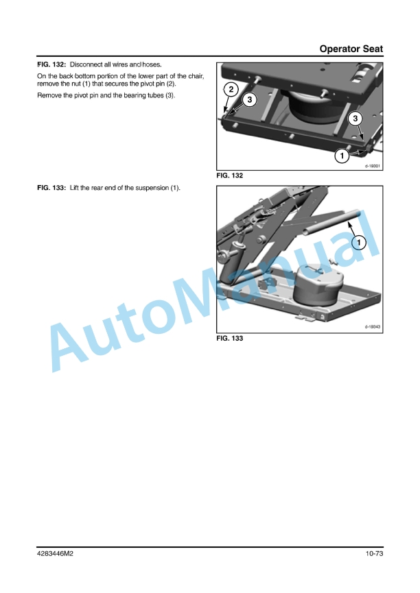 Massey Ferguson 9520, 9530 Rotary Combine Service Manual 4283446M2 4 Massey Ferguson 9520, 9530 Rotary Combine Service Manual 4283446M2 - Image 4