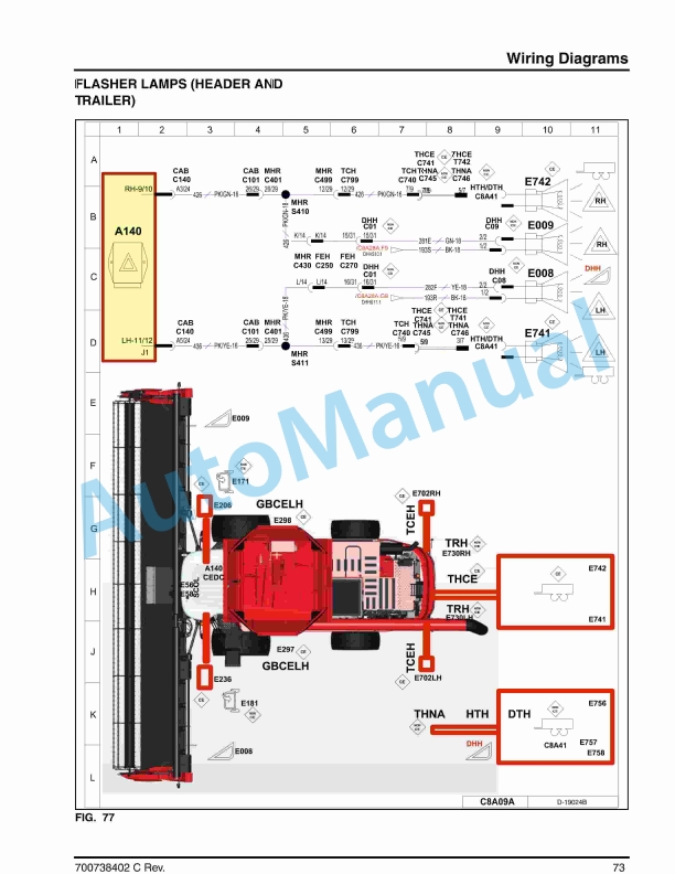 Massey Ferguson 9540, 9550, 9560 Rotary Combine Service Manual 4283447M2 5 Massey Ferguson 9540, 9550, 9560 Rotary Combine Service Manual 4283447M2 - Image 5