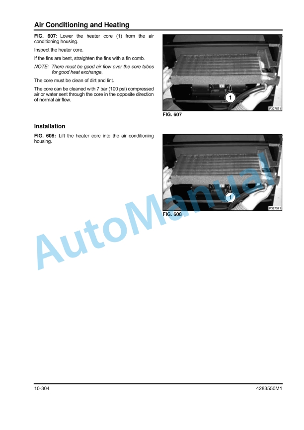 Massey Ferguson 9540, 9560 Rotary Combine Service Manual 4283550M1 4 Massey Ferguson 9540, 9560 Rotary Combine Service Manual 4283550M1 - Image 4