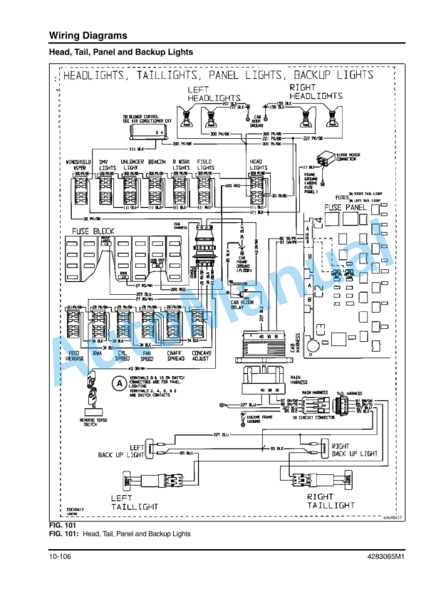 Massey Ferguson 9690, 9790 Rotary Combine Workshop Service Manual 4283065M1 4 Massey Ferguson 9690, 9790 Rotary Combine Workshop Service Manual 4283065M1 - Image 4