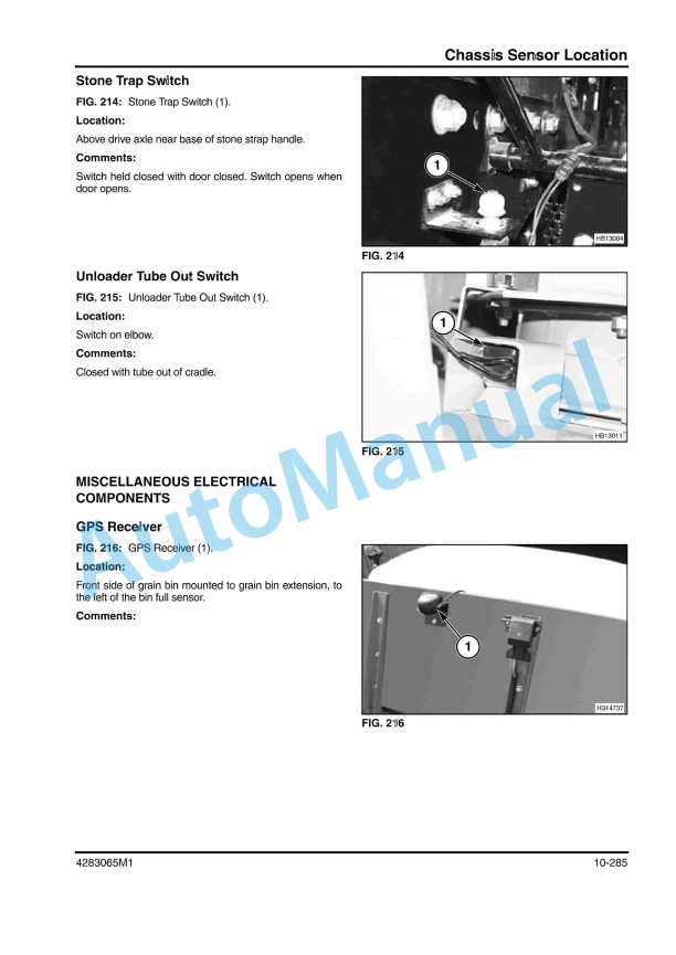 Massey Ferguson 9690, 9790 Rotary Combine Workshop Service Manual 4283065M1 5 Massey Ferguson 9690, 9790 Rotary Combine Workshop Service Manual 4283065M1 - Image 5