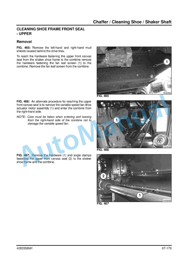 Massey Ferguson 9695, 9795 Rotary Combine Workshop Service Manual 4283358M1 2 Massey Ferguson 9695, 9795 Rotary Combine Workshop Service Manual 4283358M1 - Image 2