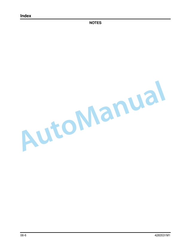 Massey Ferguson 9792, 9776 Planter Service Manual 4283531M1-5