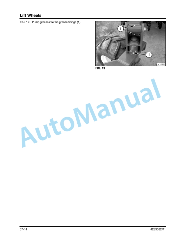 Massey Ferguson 9831 Planter Service Manual 4283532M1-3