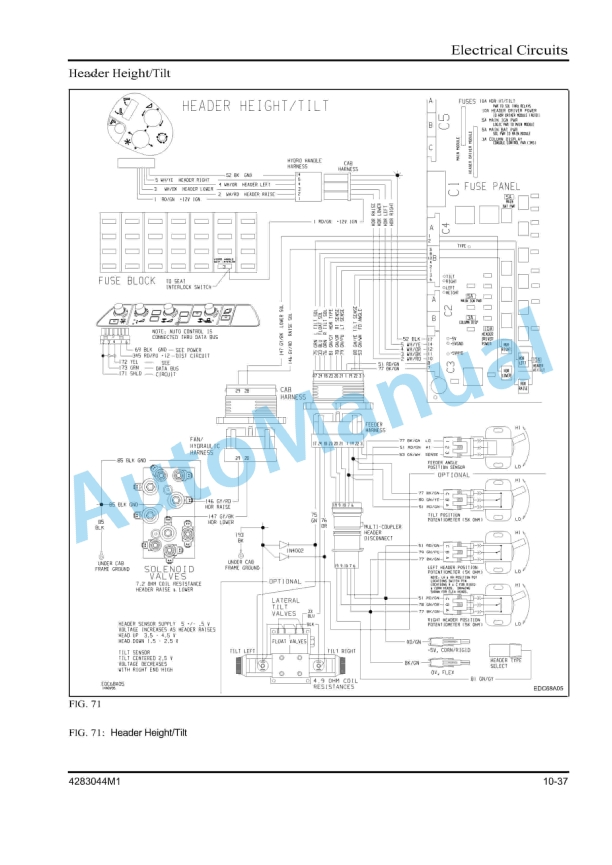 Massey Ferguson 9895 Rotary Combine Workshop Service Manual 4 Massey Ferguson 9895 Rotary Combine Workshop Service Manual - Image 4