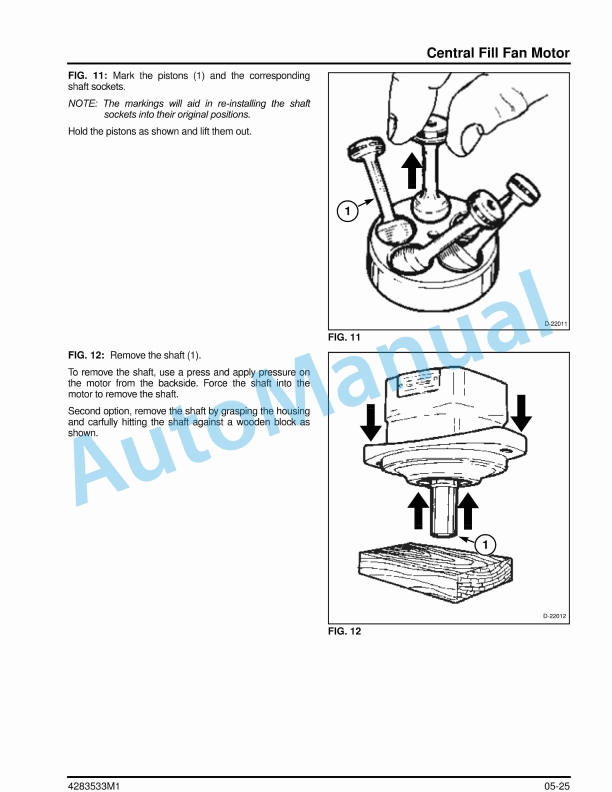 Massey Ferguson 9936 Planter Service Manual 4283533M1-3