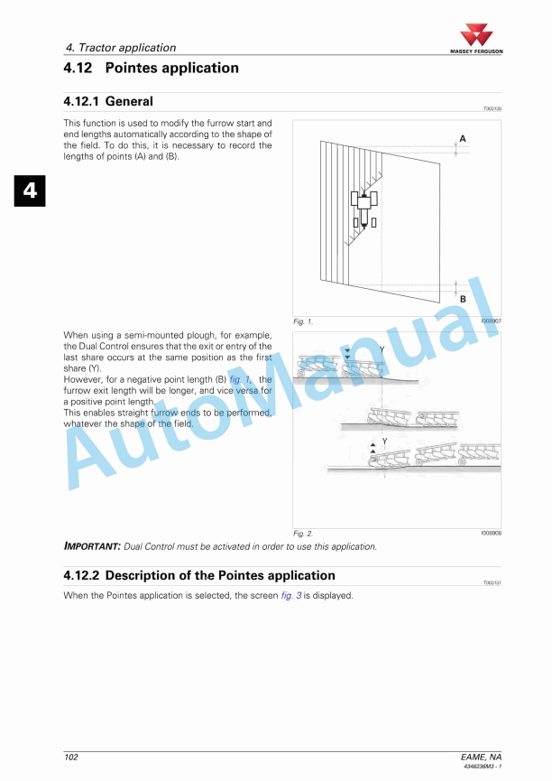 Massey Ferguson Datatronic CCD Operators Manual 4346236M3-3