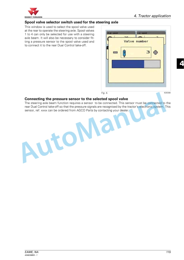 Massey Ferguson Datatronic CCD Operators Manual 4346236M3-4