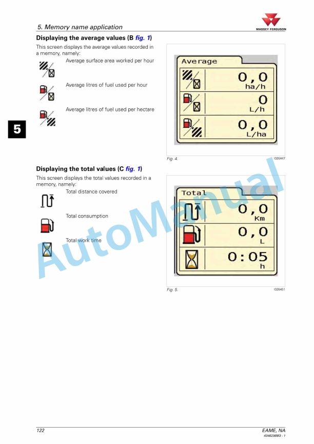 Massey Ferguson Datatronic CCD Operators Manual 4346236M3-5