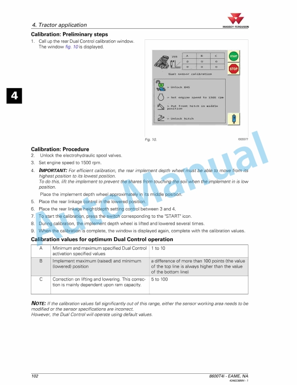 Massey Ferguson Datatronic CCD Operators Manual 4346236M4-3