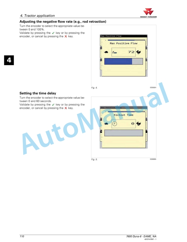 Massey Ferguson Datatronic CCD Operators Manual 4373147M1-4