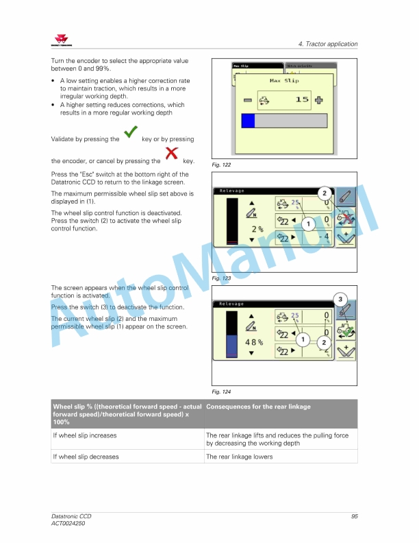 Massey Ferguson Datatronic CCD Operators Manual ACT0024250-3