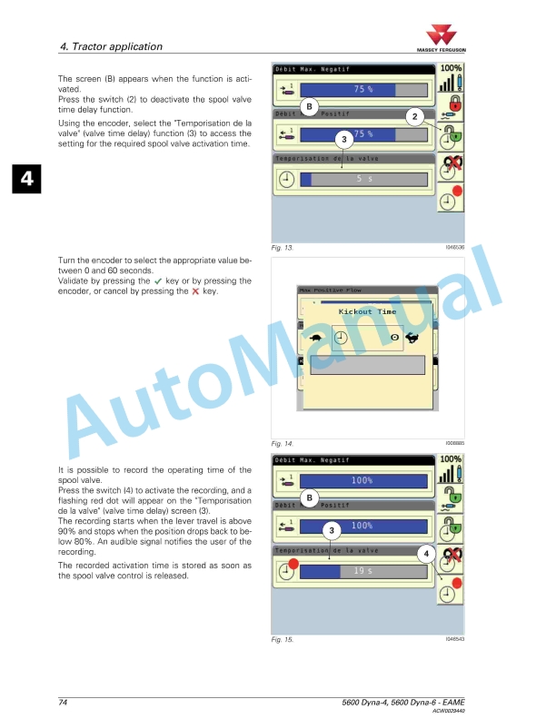Massey Ferguson Datatronic CCD Operators Manual ACW0029440-2