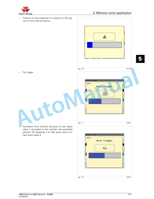 Massey Ferguson Datatronic CCD Operators Manual ACW0029440-4