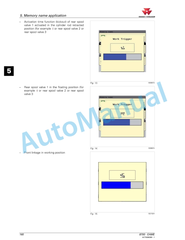 Massey Ferguson Datatronic CCD Operators Manual ACW0084050-5