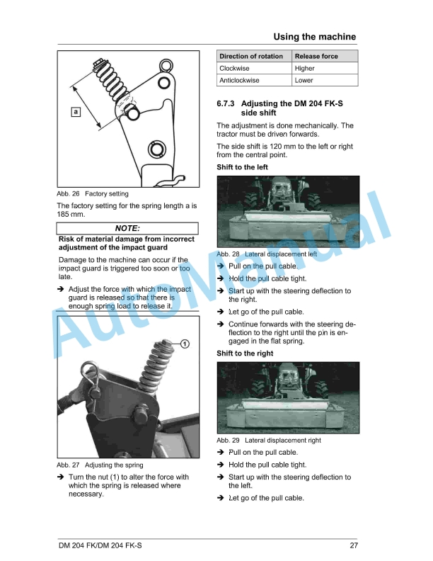 Massey Ferguson DM 204 Disc Mower Operators Manual-2