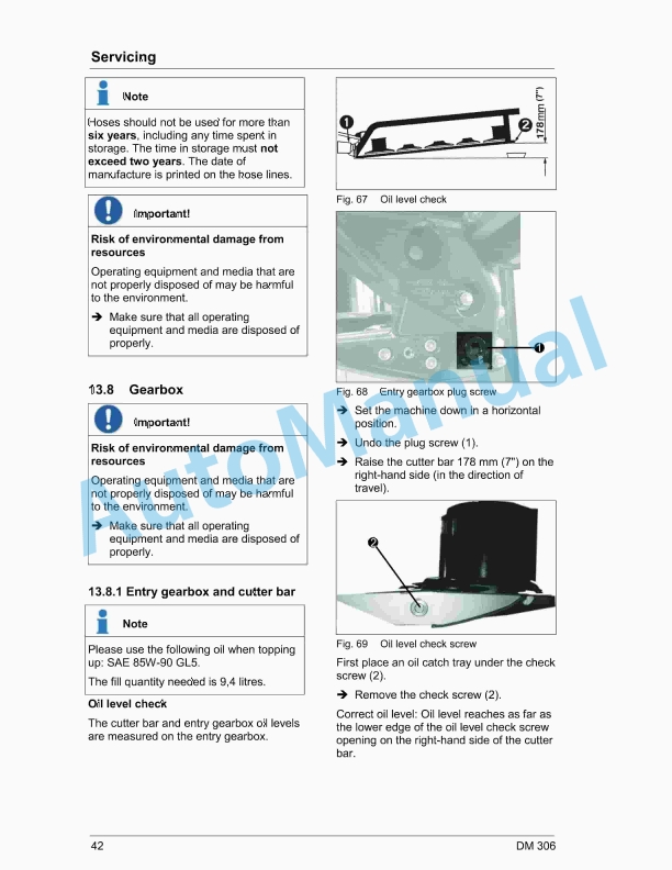 Massey Ferguson DM 306 Disc Mower Operators Manual-4