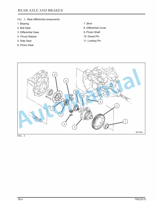 Massey Ferguson GC2300 Tractor Workshop Service Manual 4283003M1-2