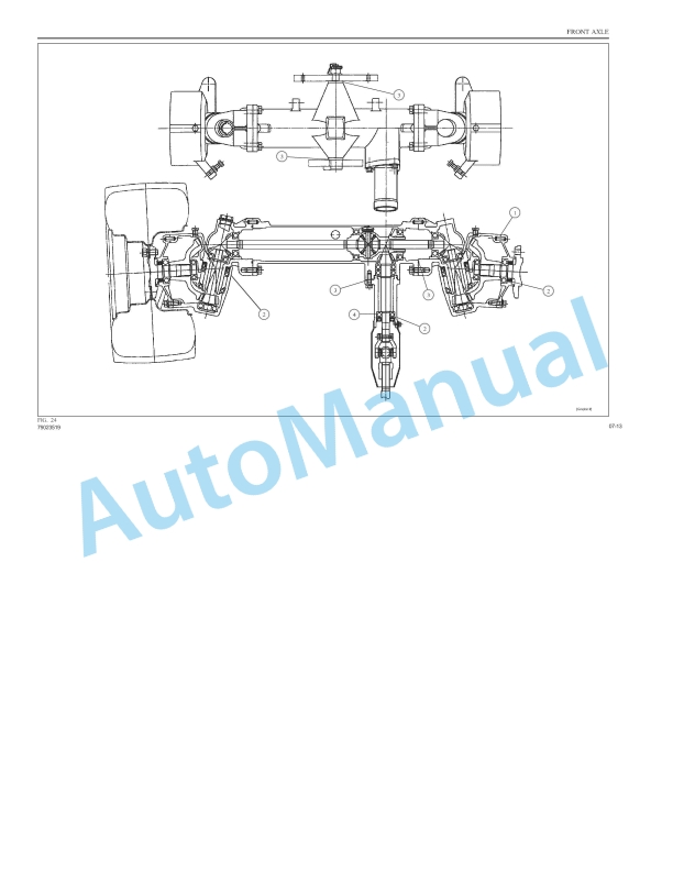 Massey Ferguson GC2300 Tractor Workshop Service Manual 4283003M1-3