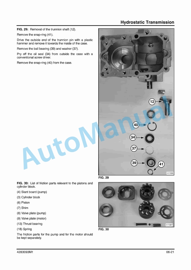 Massey Ferguson GC2400, GC2410, GC2600, GC2610 Compact Tractor Workshop Service Manual 4283093M1-2