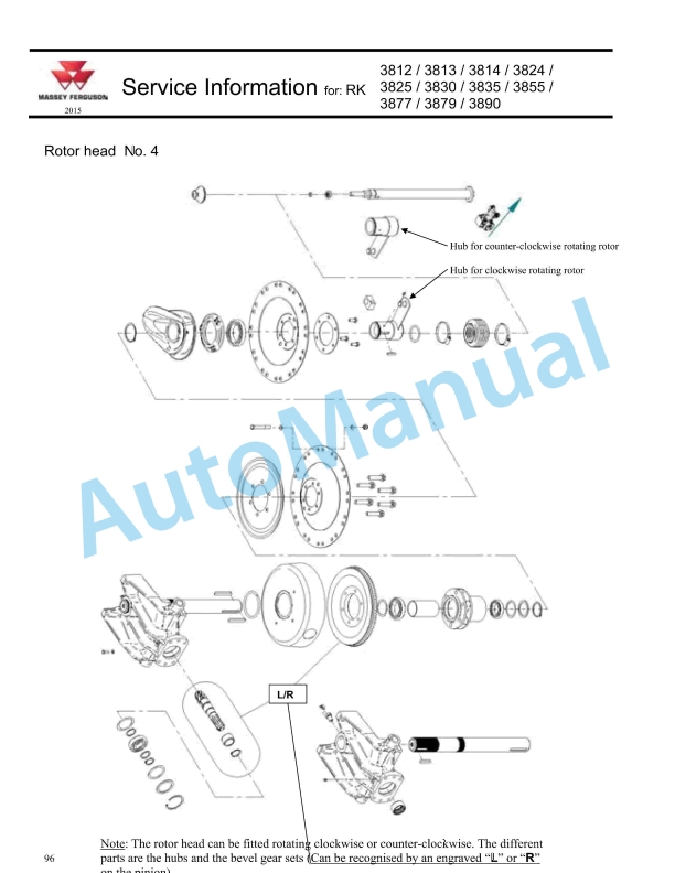 Massey Ferguson Hay Tool NA Disc Mowers - Tedders - Rakes Workshop Manual-4