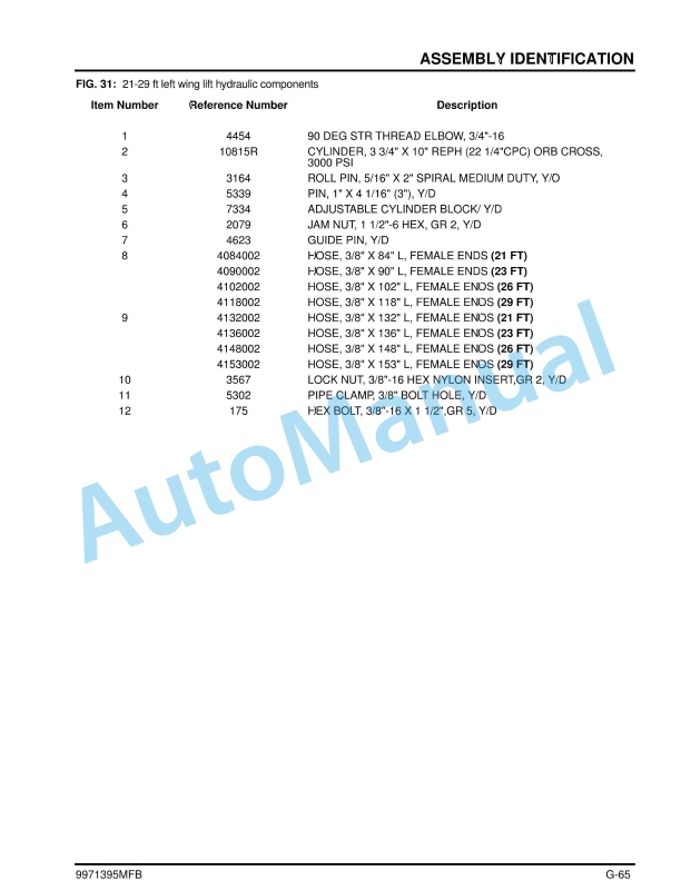 Massey Ferguson MF 1000 Metric Russian Tandem Disc Operators Manual 9971395MFB-4