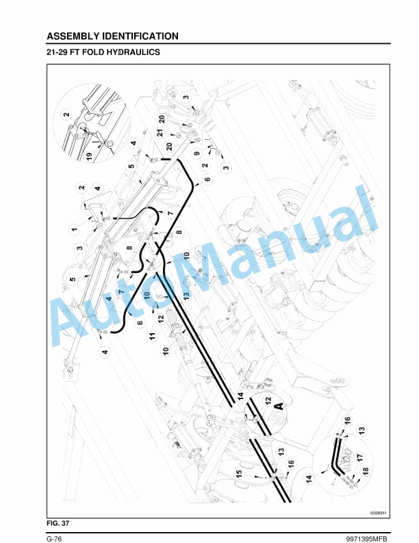 Massey Ferguson MF 1000 Metric Russian Tandem Disc Operators Manual 9971395MFB-5