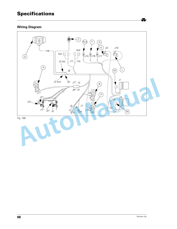Massey Ferguson MF 166 Tractor Operator Instruction Book 1857446M1-4