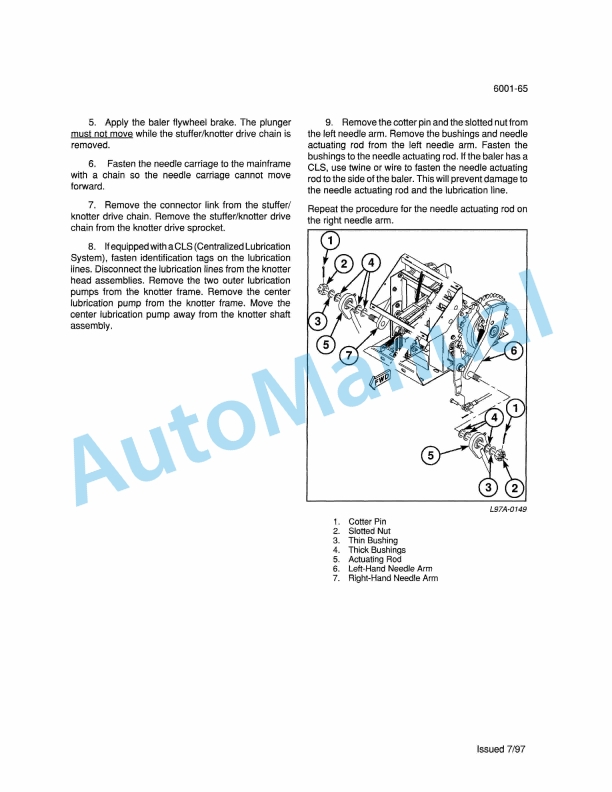 Massey Ferguson MF 185MB Baler And Accumulator Workshop Service Manual 1856955M1-3