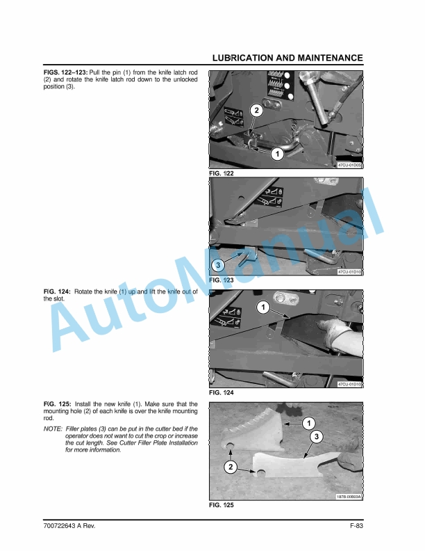Massey Ferguson MF 186 Tractor Operator Instruction Book 700722643-3