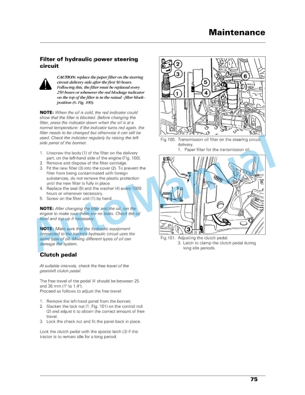 Massey Ferguson MF 2200 Tractor Operation And Maintenance Manual 3662240M1-3