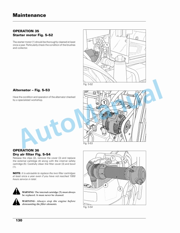 Massey Ferguson MF 2400 Tractor Operation And Maintenance Manual 3676146M1-4