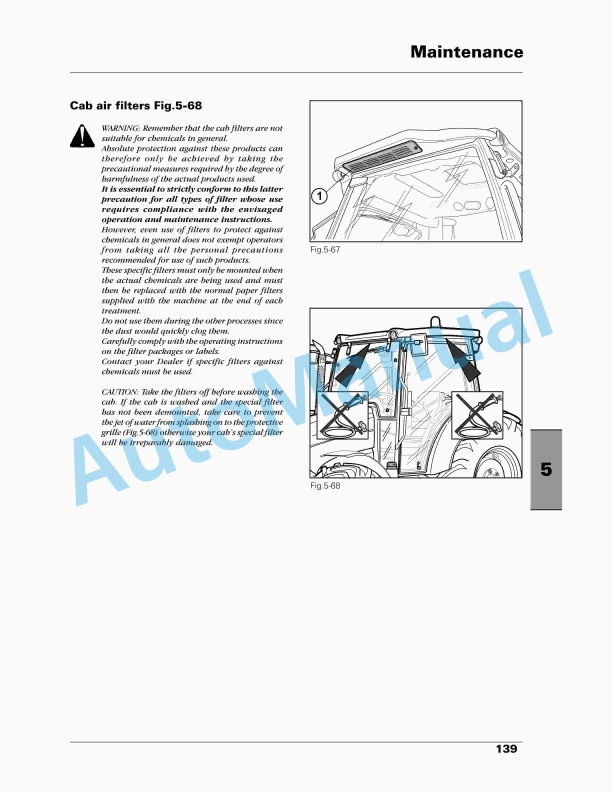 Massey Ferguson MF 2400 Tractor Operation And Maintenance Manual 3676146M1-5