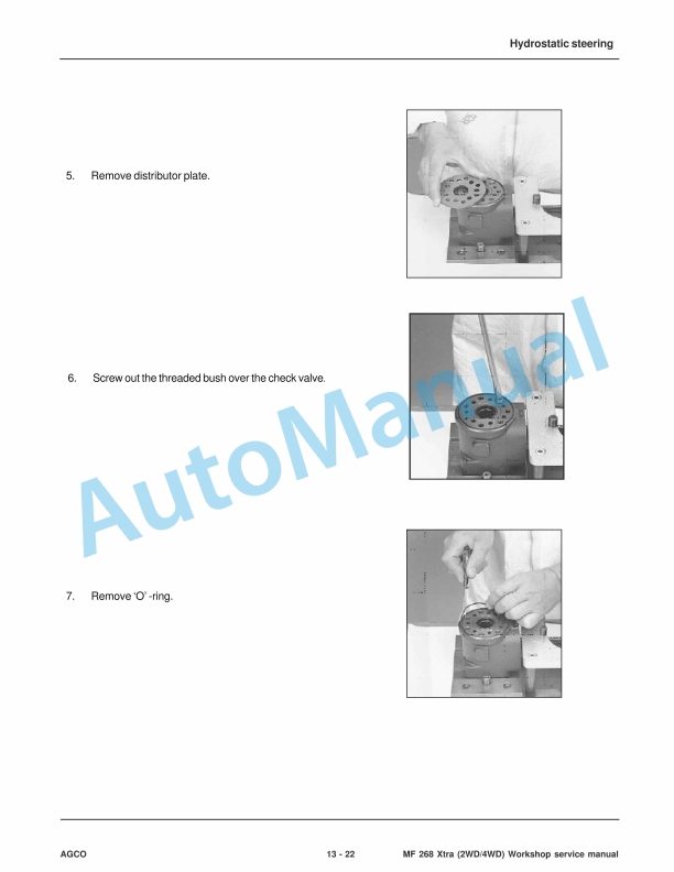 Massey Ferguson MF 268 2WD-4WD Tractor Workshop Service Manual-4