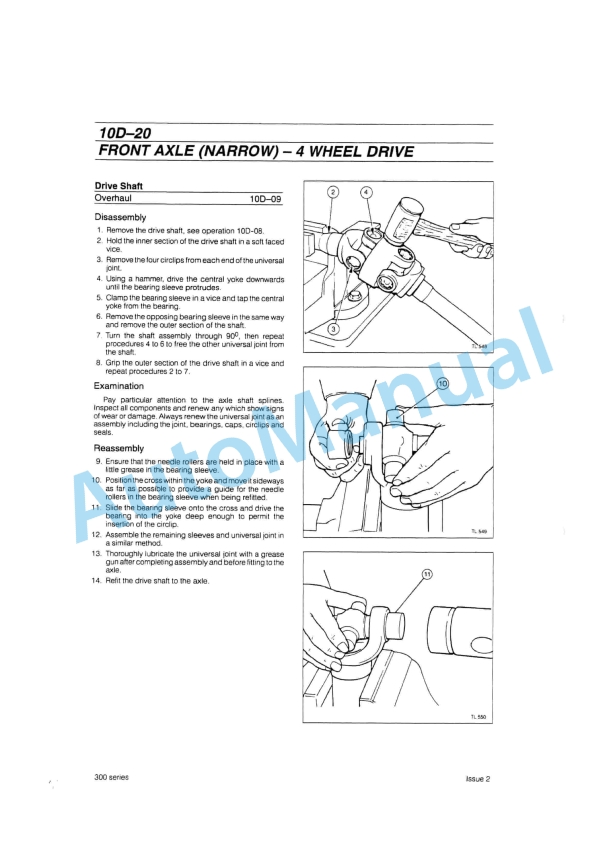 Massey Ferguson MF 300 Series Tractors Workshop Service Manual 1449244M5 2 Massey Ferguson MF 300 Series Tractors Workshop Service Manual 1449244M5 - Image 2