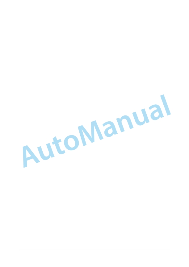 Massey Ferguson MF 300 Series Tractors Workshop Service Manual ACT0027090-4