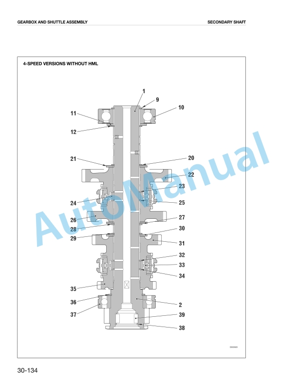 Massey Ferguson MF 3400 S-V Workshop Manual 1857669M1-2