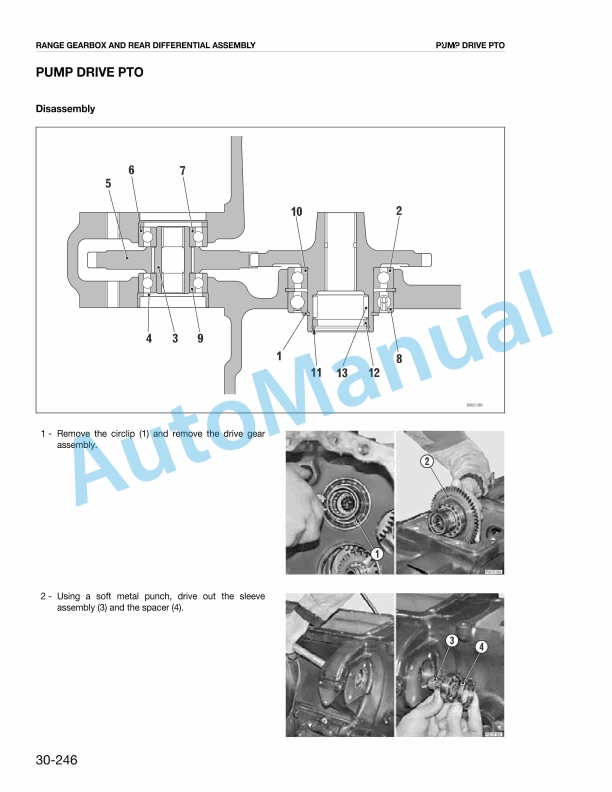 Massey Ferguson MF 3400 S-V Workshop Manual 1857669M1-3