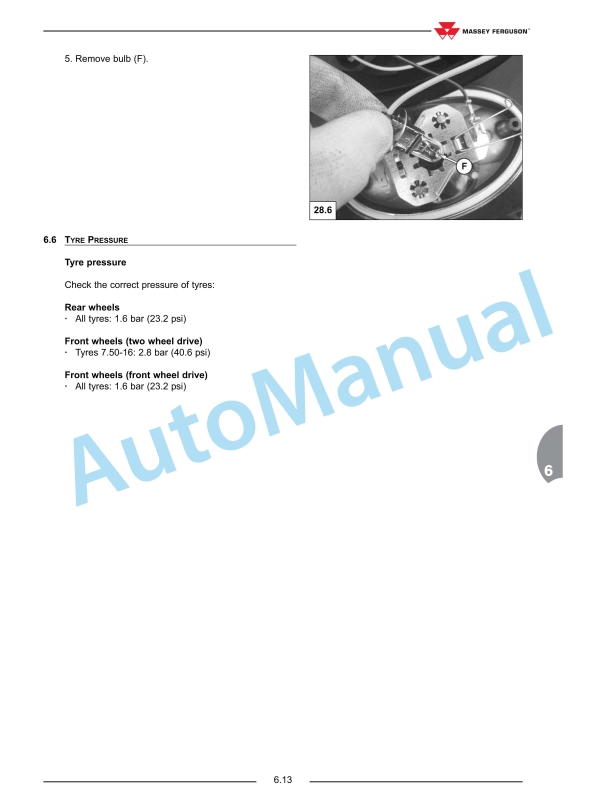 Massey Ferguson MF 3600 Tractor Operators Manual-4