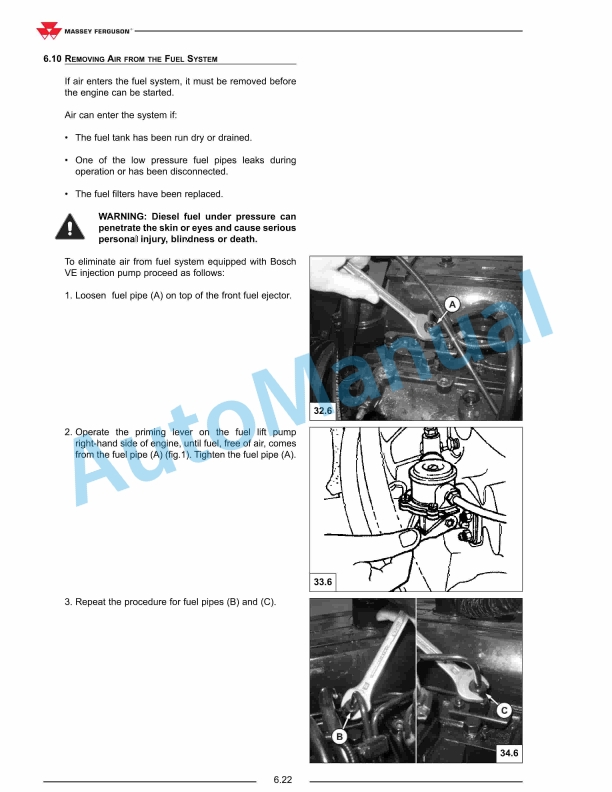 Massey Ferguson MF 3600 Tractor Operators Manual-5