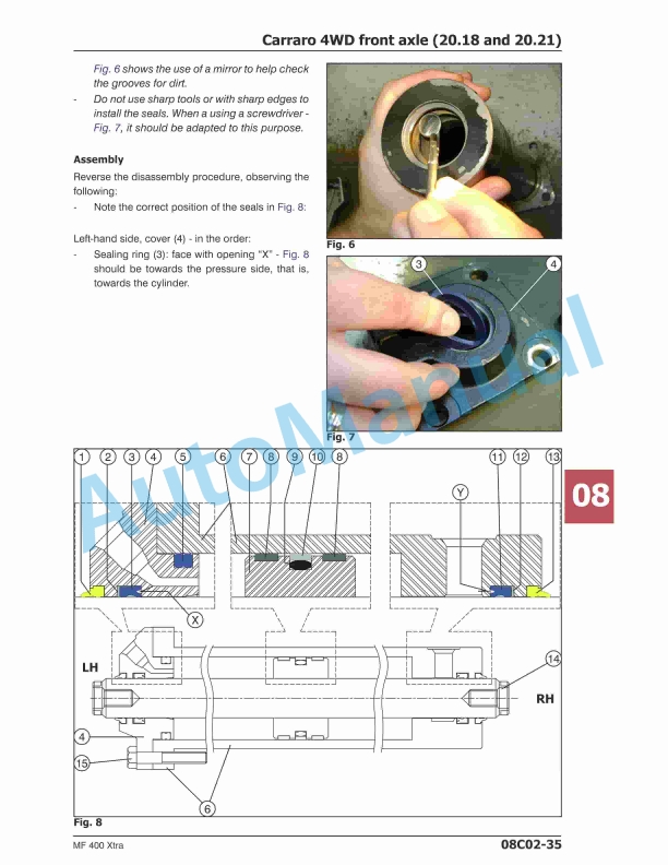 Massey Ferguson MF 400 Xtra Series Tractors Workshop Manual-3