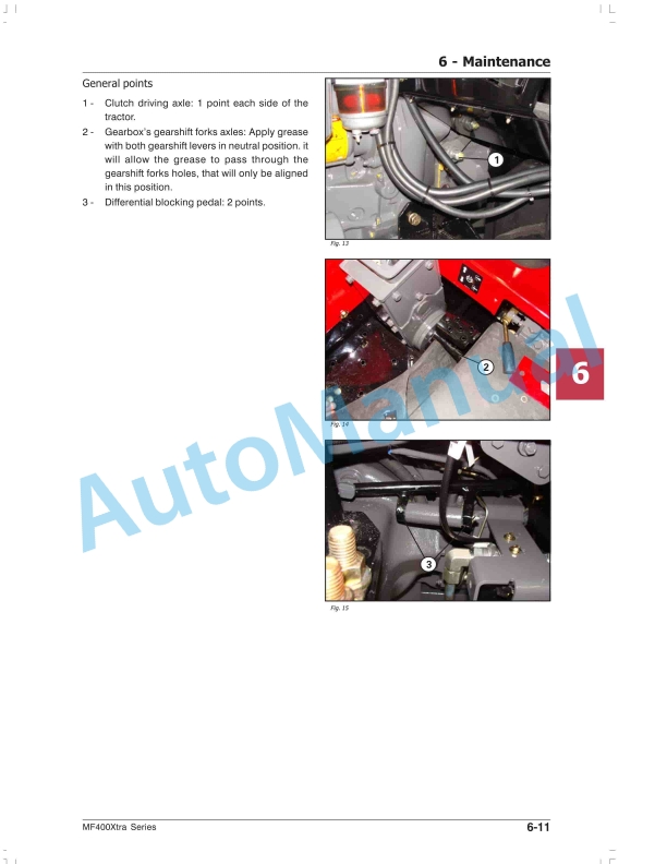Massey Ferguson MF 400Xtra Operation Manual 6280530M2-3