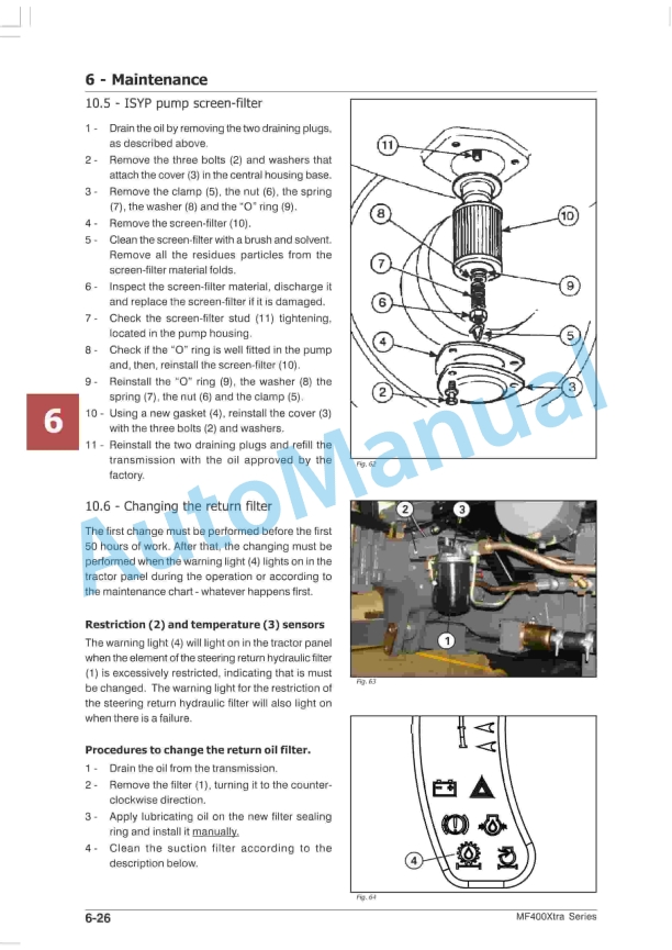 Massey Ferguson MF 400Xtra Operation Manual 6280530M3-4