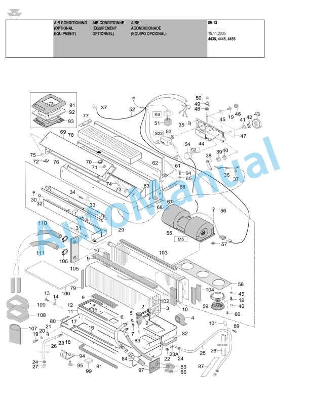 Massey Ferguson MF 4400 Tractor Repair Time Schedule-4