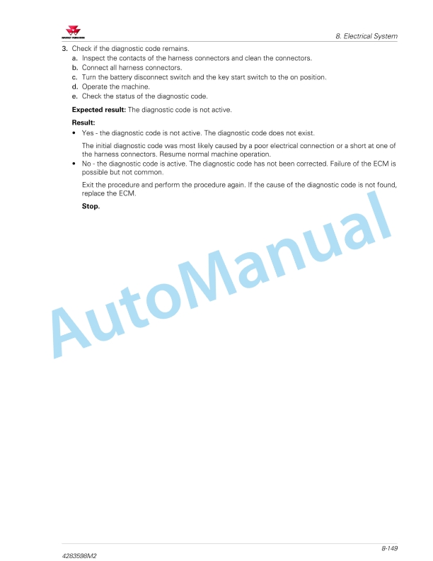 Massey Ferguson MF 4600M Series Tractors Service Manual 4283598M2-4