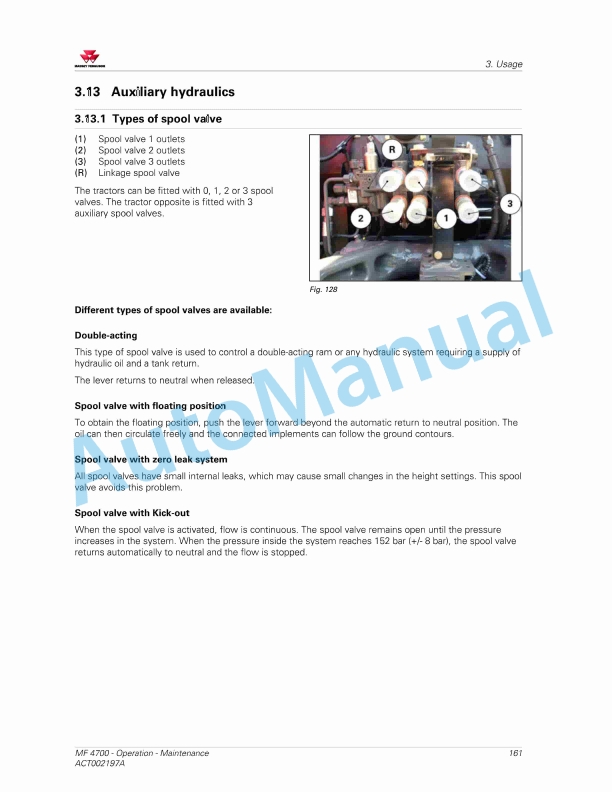 Massey Ferguson MF 4700 Series Tractors Operators Manual ACT002197A-2