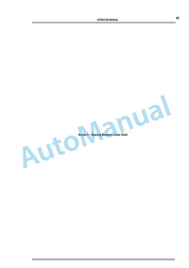 Massey Ferguson MF 500 Series Versions L-M-S-V Planter Spreader Operator Manual 7044901M1-3