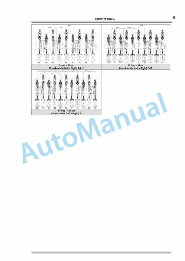 Massey Ferguson MF 500 Series Versions L-M-S-V Planter Spreader Operator Manual 7044901M1-4