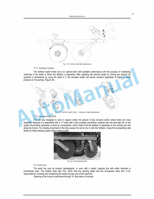 Massey Ferguson MF 510, 511, 512, 513 L-M Planter Spreader Operator Manual-2