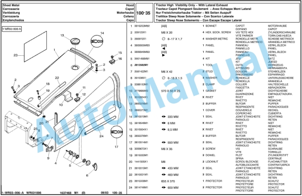 Massey Ferguson MF 5445, MF 5455 Workshop Service Manual-3